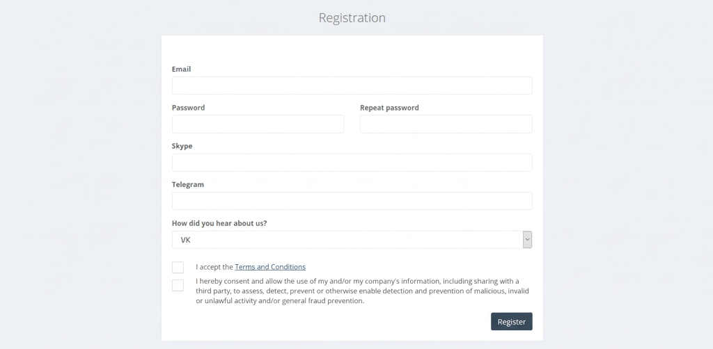 Lemons.biz Registration