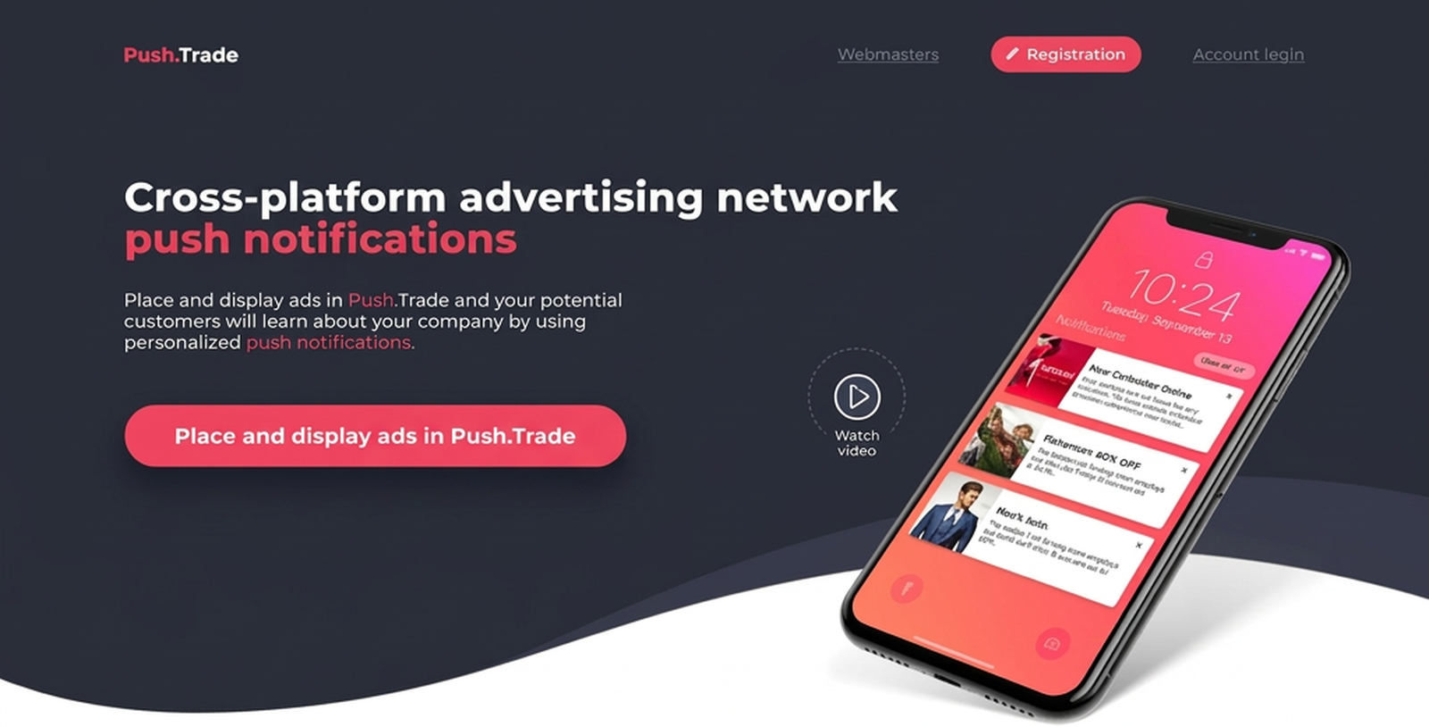 Push.Trade Ad Network Review