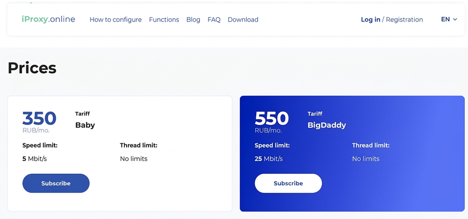 iproxy.online pricing