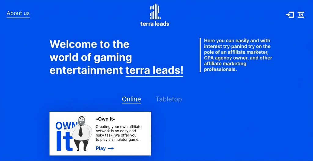 TerraLeads Games