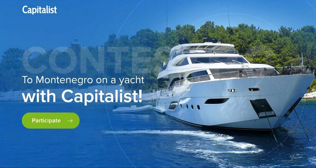 To Montenegro by Yacht with Capitalist