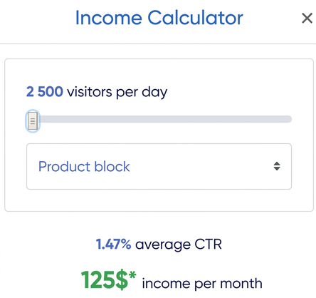 FinPump earnings calculator