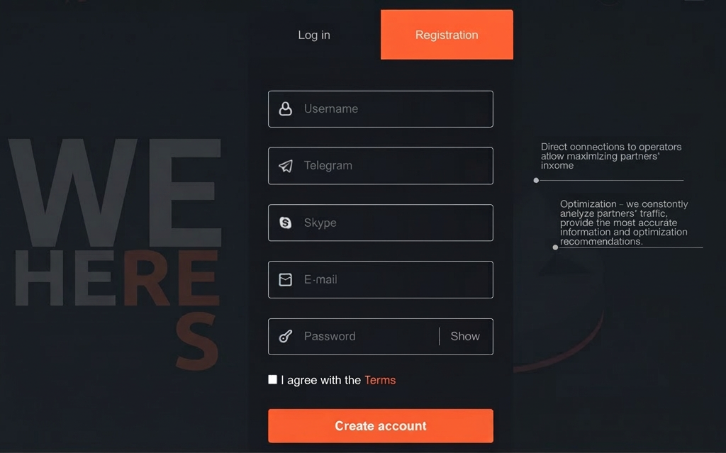 Affimob Registration