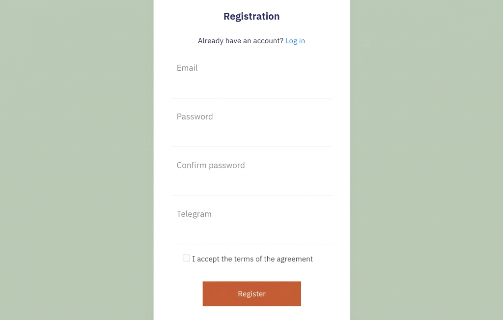 Kit.store Registration