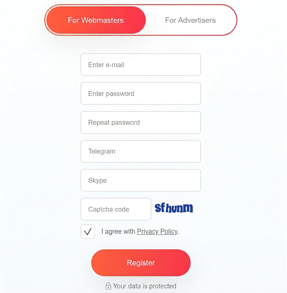 Dao.Ad registration