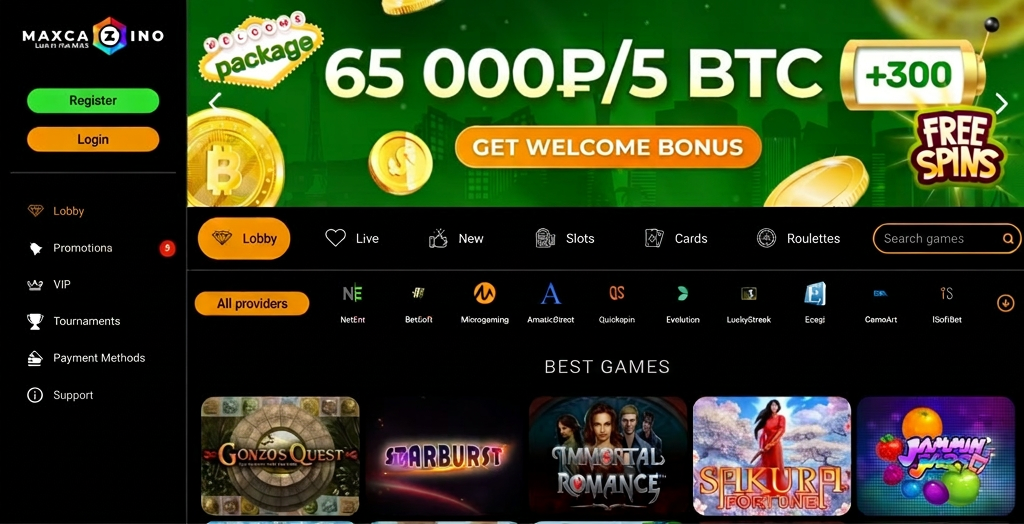 MaxCazino affiliate program