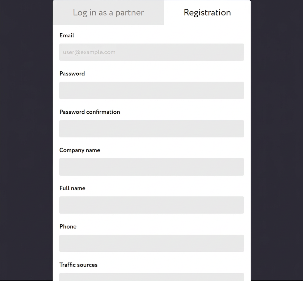 CatAffs registration