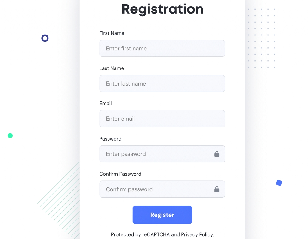 Soax.com registration