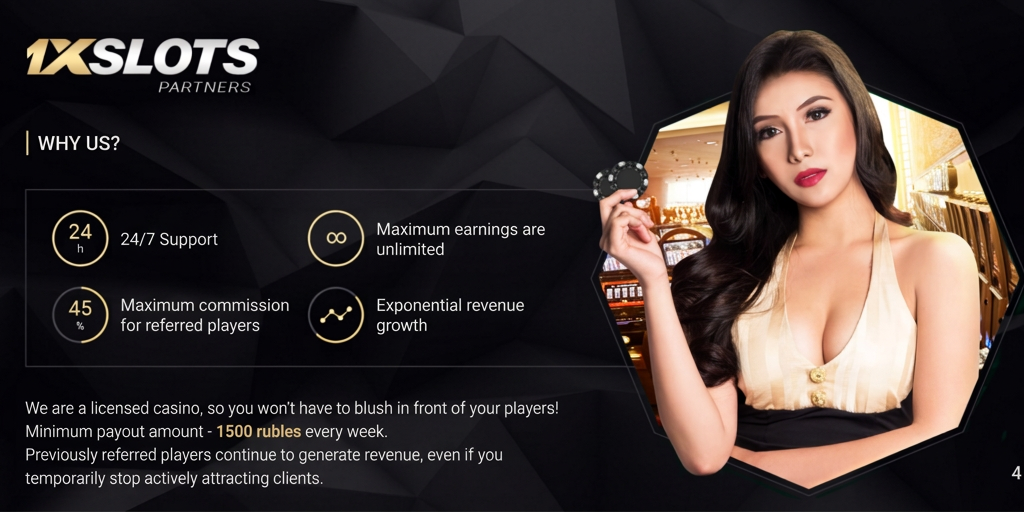 1xSlots affiliate program
