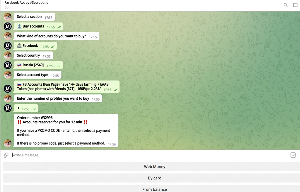 Socrobotic Facebook Account Store Review