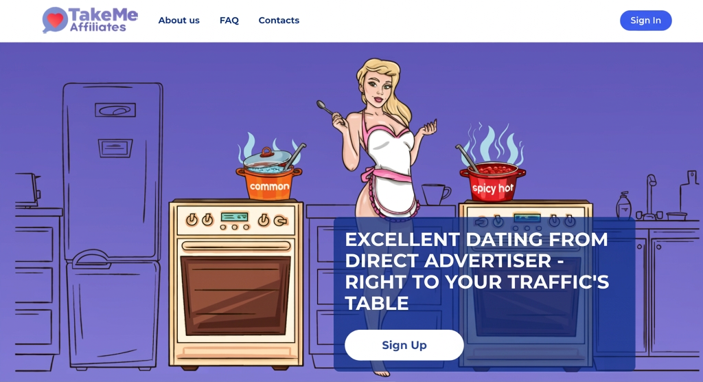 TakeMe Affiliates Affiliate Program Review