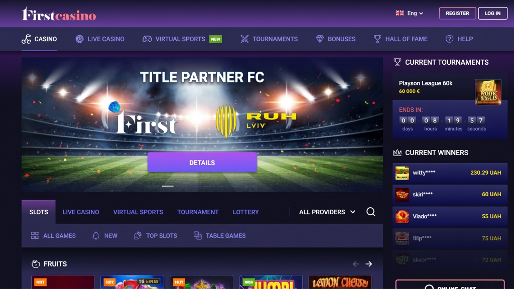 First Casino affiliate program