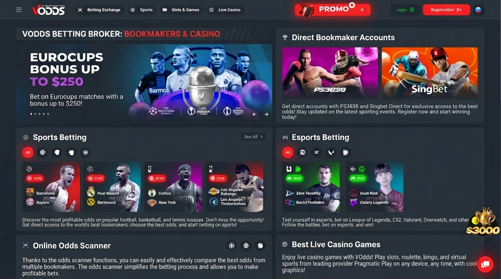 VOdds affiliate program