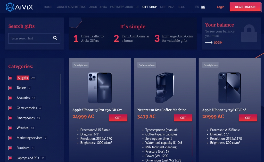 Aivix gift store