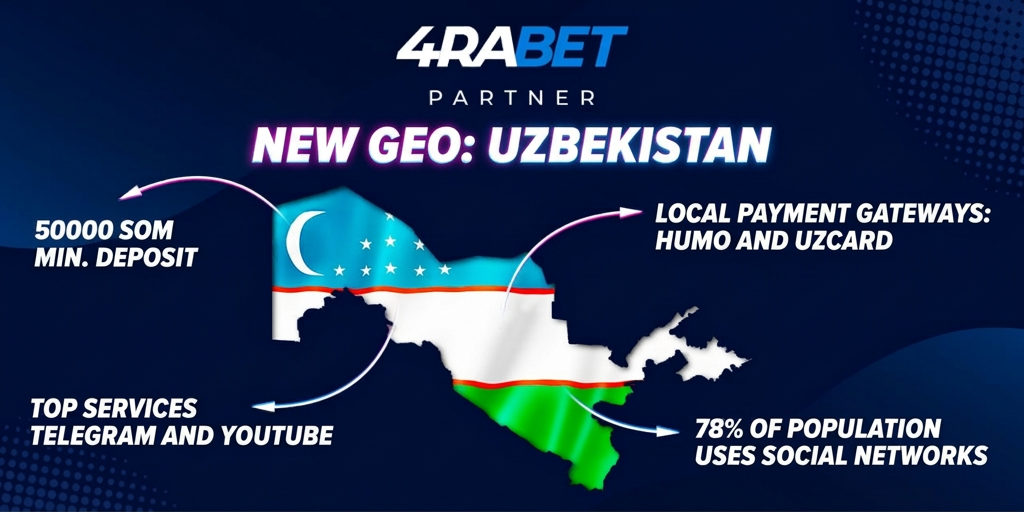 Узбекистан 4rabetPartner