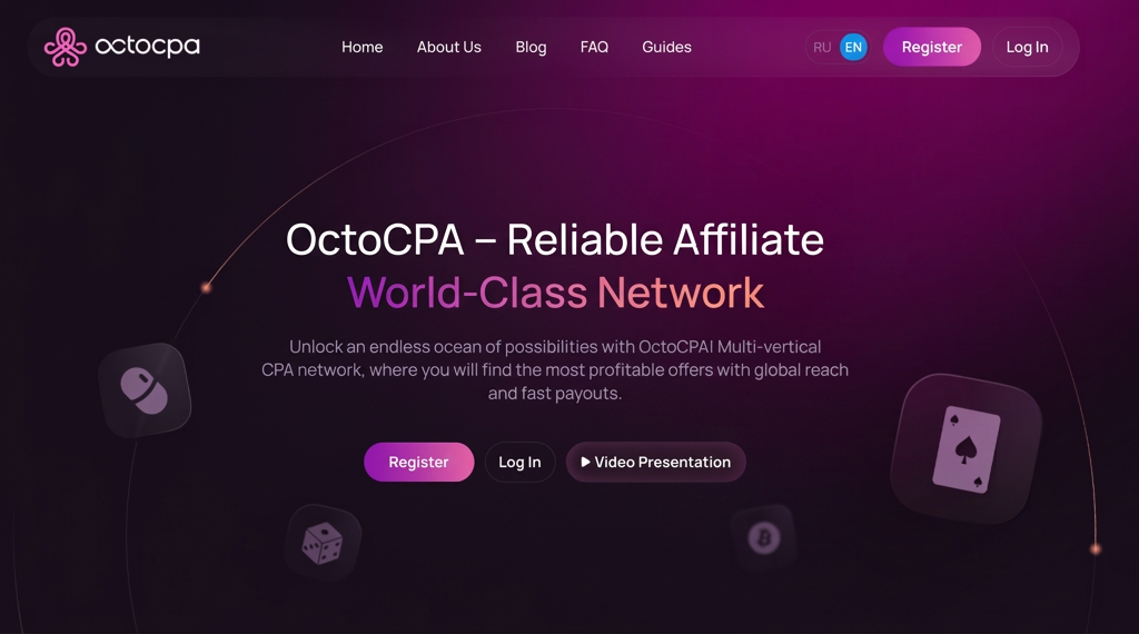 OctoCPA affiliate network review
