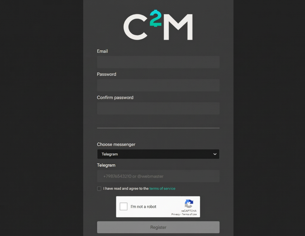 Click2Money Registration