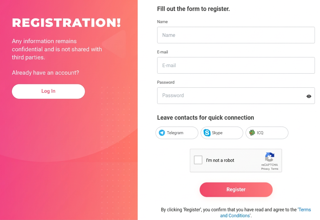 Edu-Revenue Registration