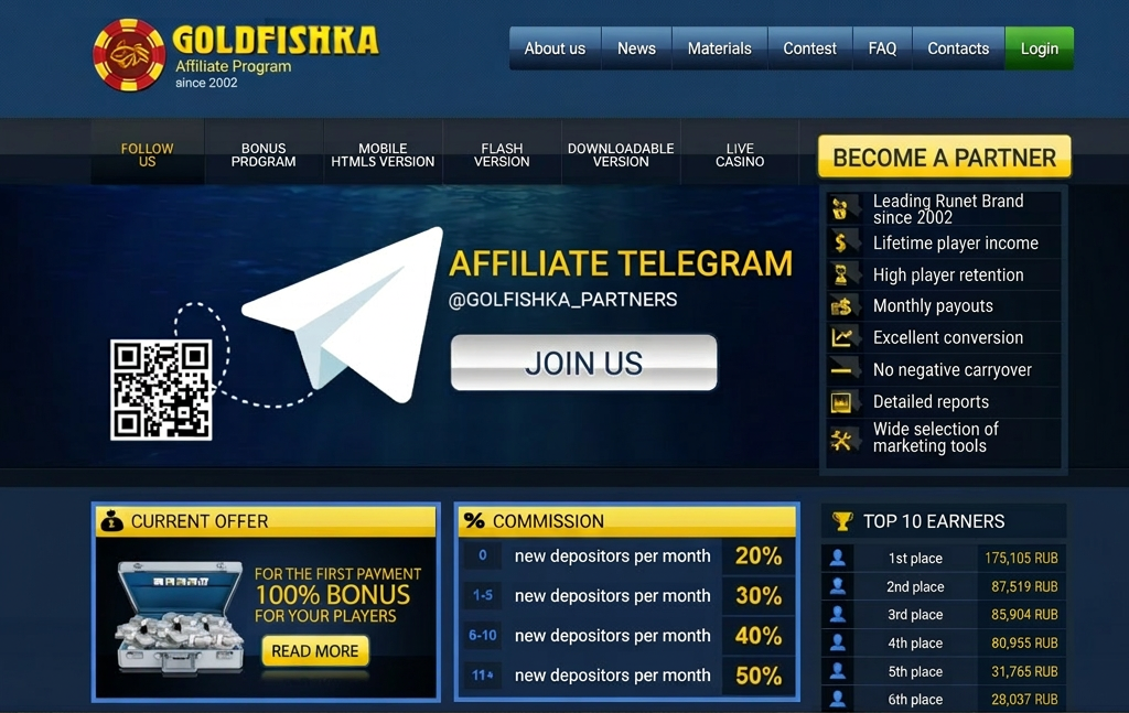 Goldfishka Partners Affiliate Program Review