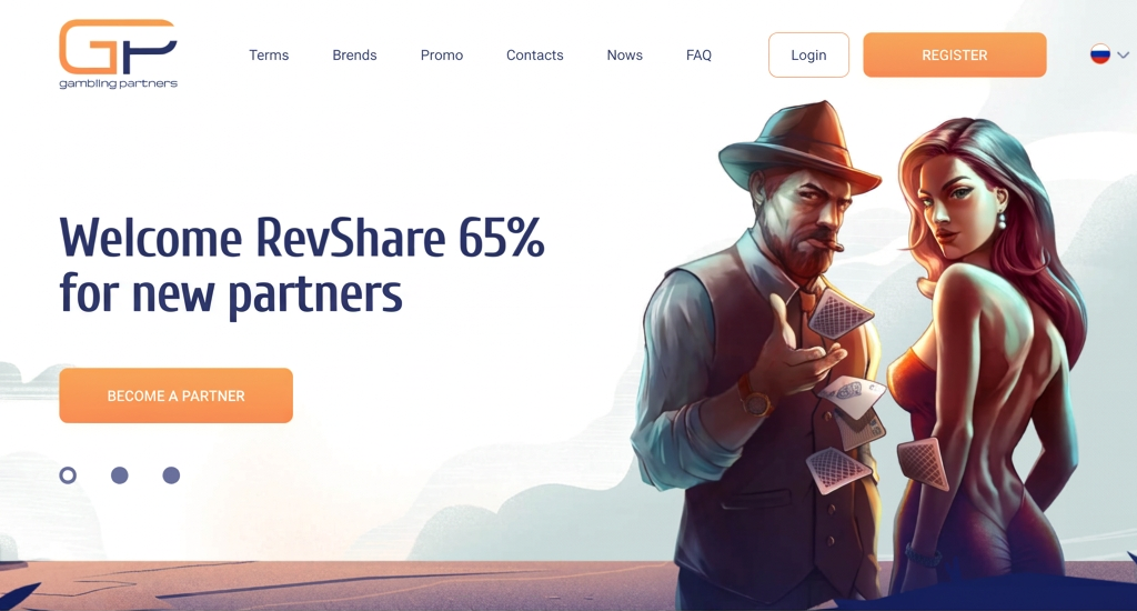 Обзор партнерки Gambling Partners