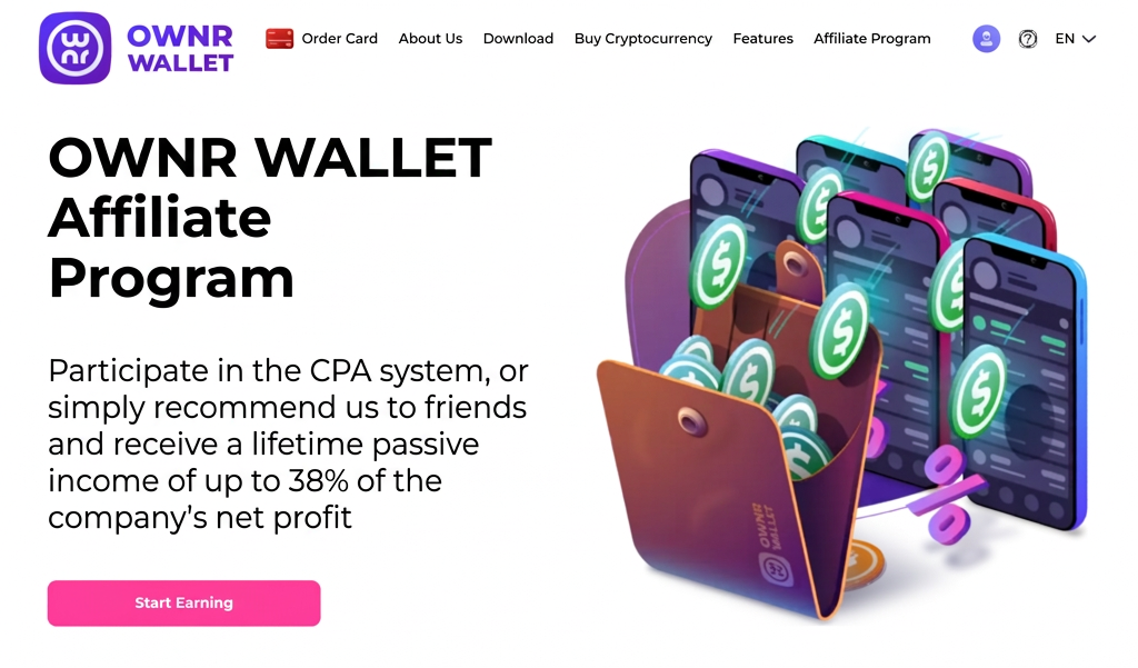 OWNR Wallet Affiliate Program