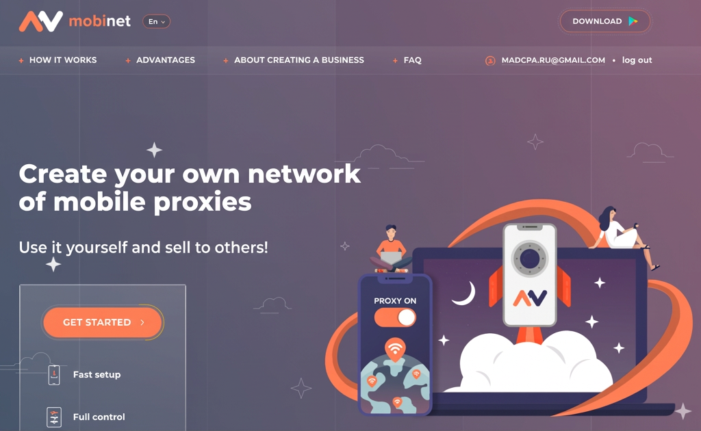 Mobinet.io Mobile Proxy Service Review