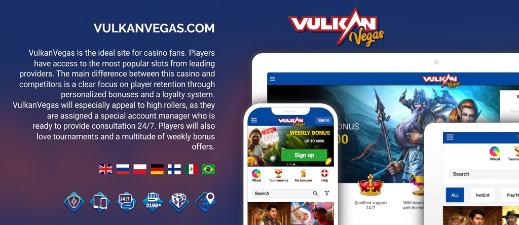 Vulkan Vegas affiliate
