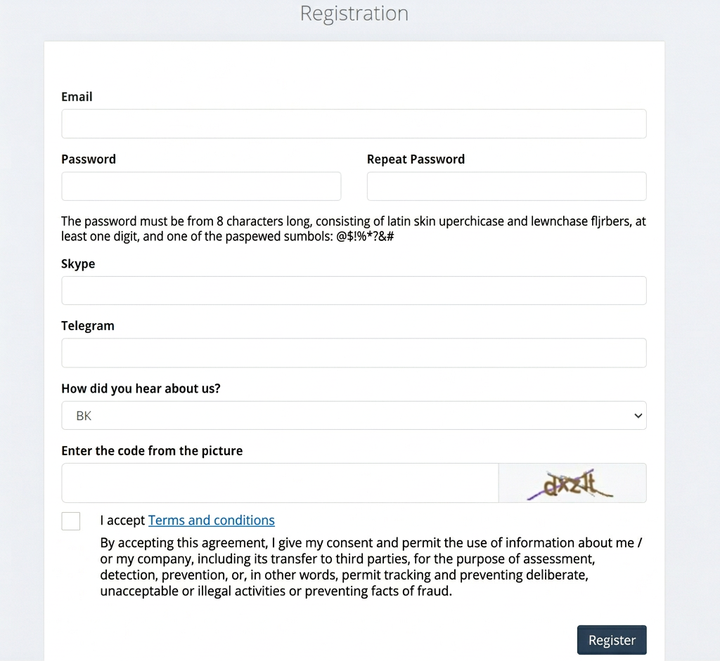 Lemons Registration
