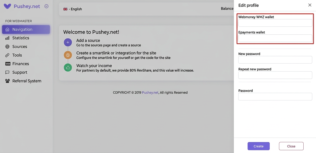 Pushey.Net Payouts