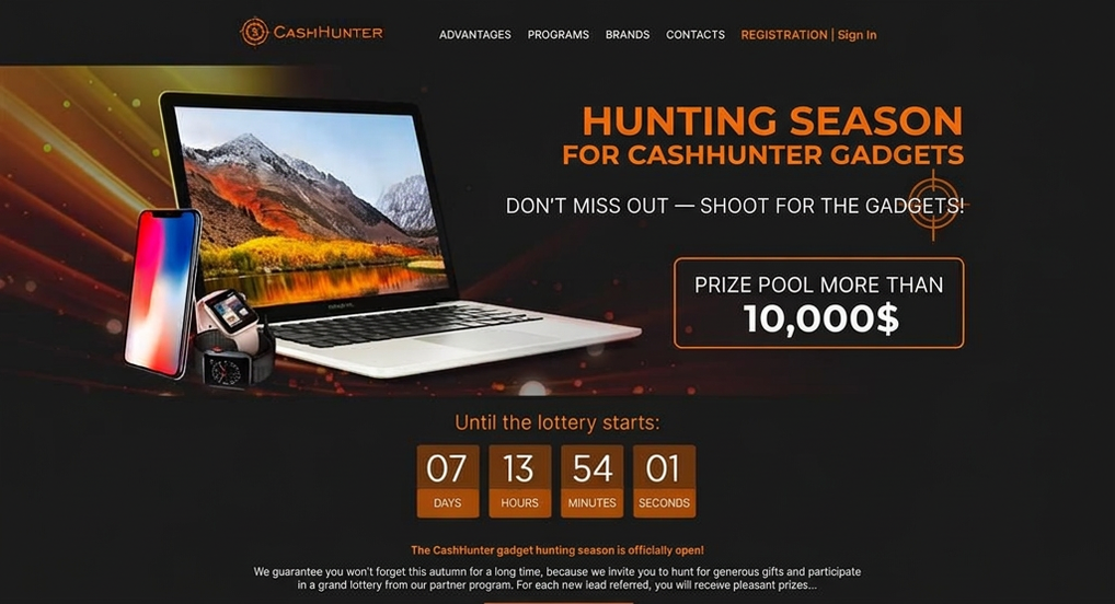 CashHunter Gambling Affiliate Program Review