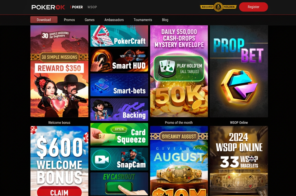 PokerOK affiliate program