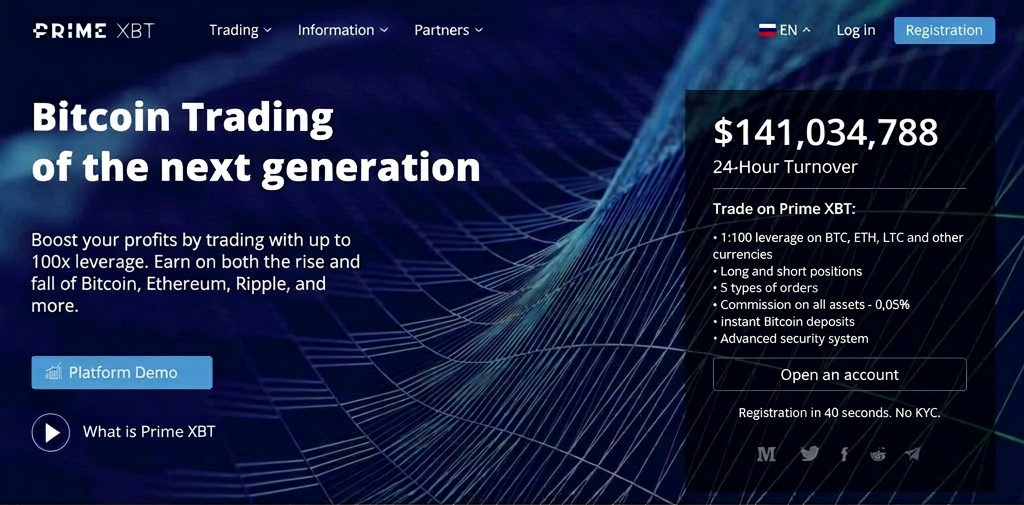 PrimeXBT trading platform affiliate