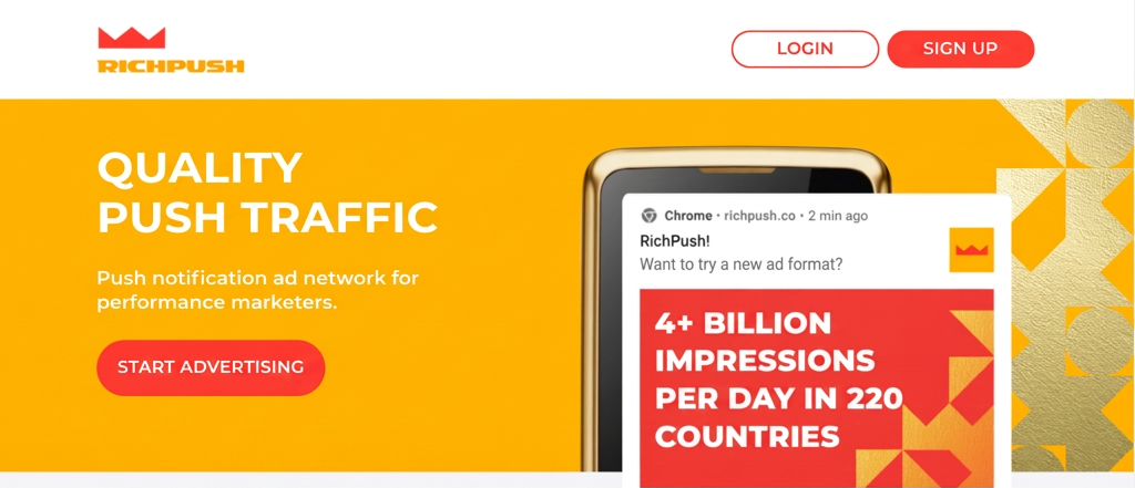 RichPush Ad Network Review